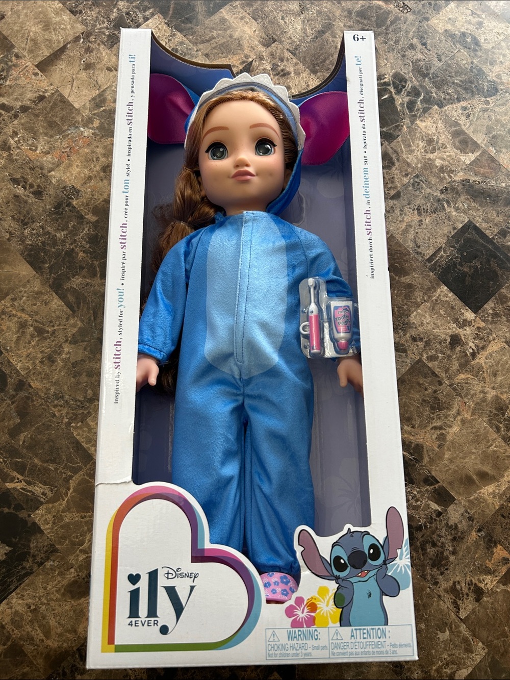 BNIB 🆕 Disney ily 4Ever Blue Stitch Costume 18-inch Doll